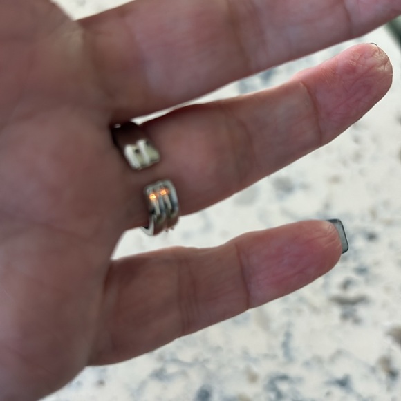 Celine Silver Ring with Bow Design & Crystal Accents, comes in gold too  OFFERS - Picture 6 of 6